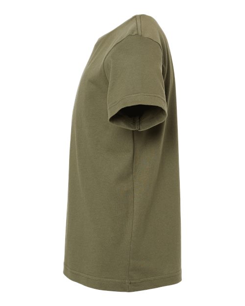 LAT Youth Fine Jersey Tee 6101 Military Green