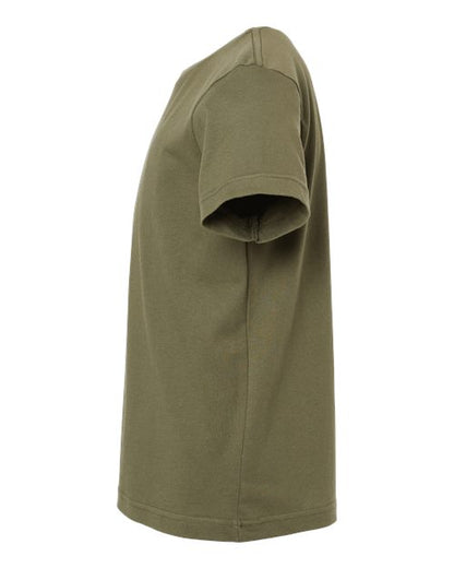 LAT Youth Fine Jersey Tee 6101 Military Green