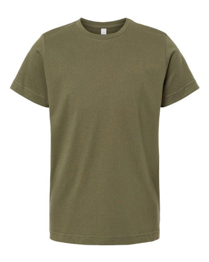 LAT Youth Fine Jersey Tee 6101 Military Green