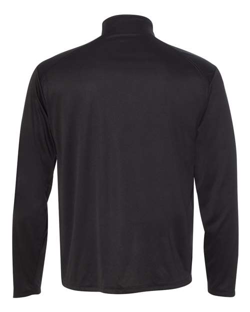 Badger B-Core Quarter-Zip Pullover 4102 Black/ Graphite