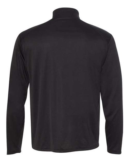 Badger B-Core Quarter-Zip Pullover 4102 Black/ Graphite