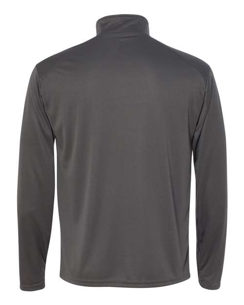 Badger B-Core Quarter-Zip Pullover 4102 Graphite/ Black