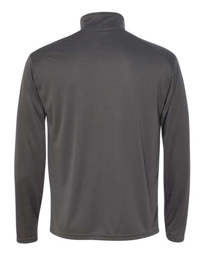 Badger B-Core Quarter-Zip Pullover 4102 Graphite/ Black