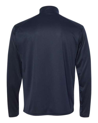 Badger B-Core Quarter-Zip Pullover 4102 Navy/ Graphite