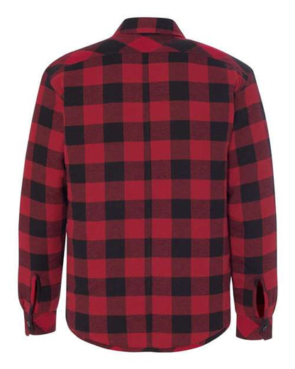 Burnside Quilted Flannel Shirt Jacket 8610