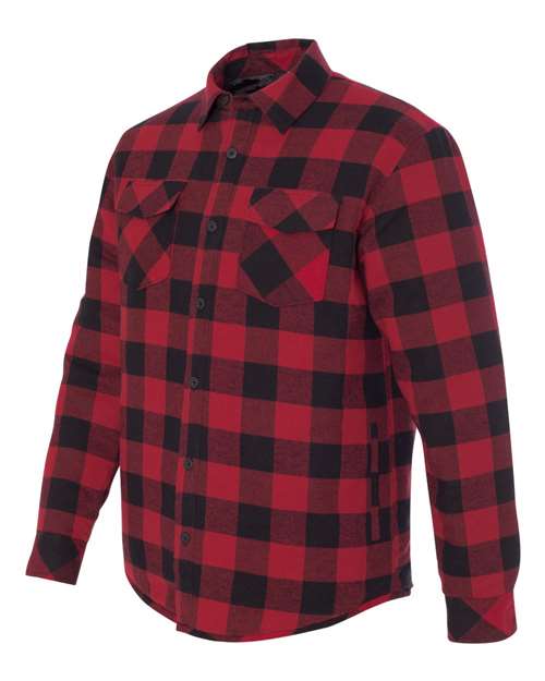 Burnside Quilted Flannel Shirt Jacket 8610