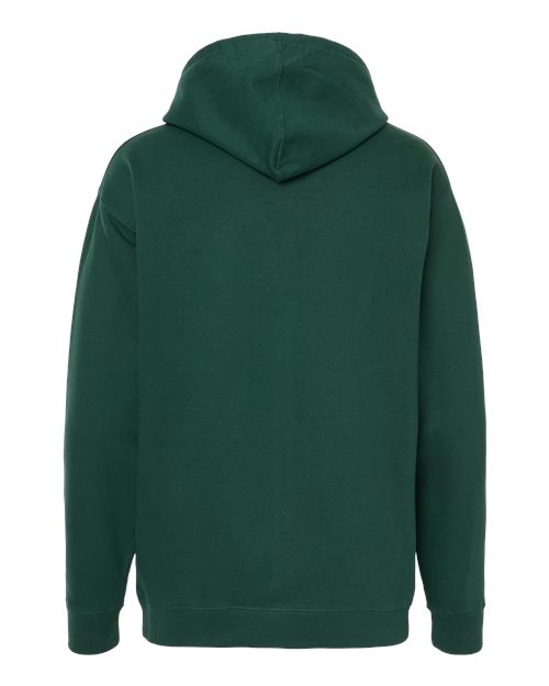 Independent Trading Co. Midweight Hooded Sweatshirt SS4500 Forest Green Custom Embroidered Business Logo