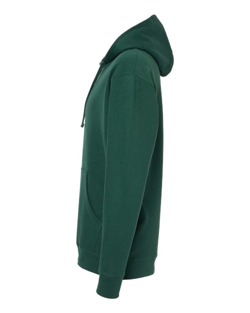 Independent Trading Co. Midweight Hooded Sweatshirt SS4500 Forest Green Custom Embroidered Business Logo