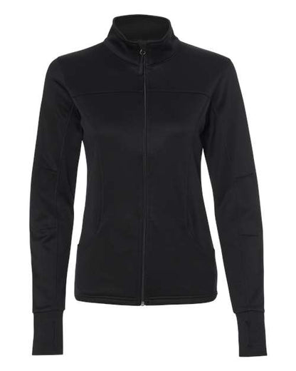 Independent Trading Co. Women's Poly-Tech Full-Zip Track Jacket EXP60PAZ Custom Embroidered Business Logo