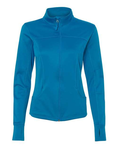Independent Trading Co. Women's Poly-Tech Full-Zip Track Jacket EXP60PAZ Custom Embroidered Business Logo