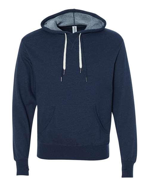 Independent Trading Co. Midweight French Terry Hooded Sweatshirt PRM90HT Custom Embroidered Business Logo