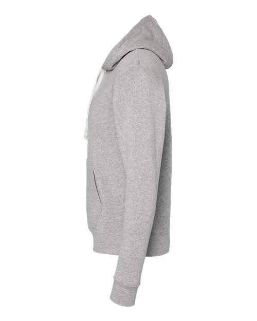 J. America Triblend Fleece Hooded Sweatshirt 8871 Grey Triblend