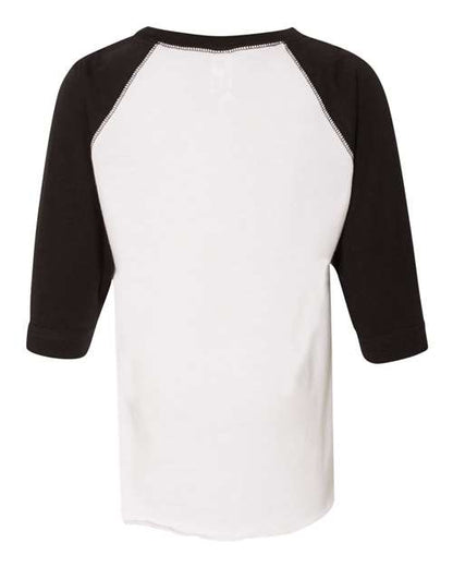 Rabbit Skins Toddler Baseball Fine Jersey Three-Quarter Sleeve Tee 3330