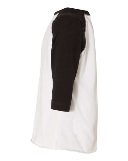 Rabbit Skins Toddler Baseball Fine Jersey Three-Quarter Sleeve Tee 3330