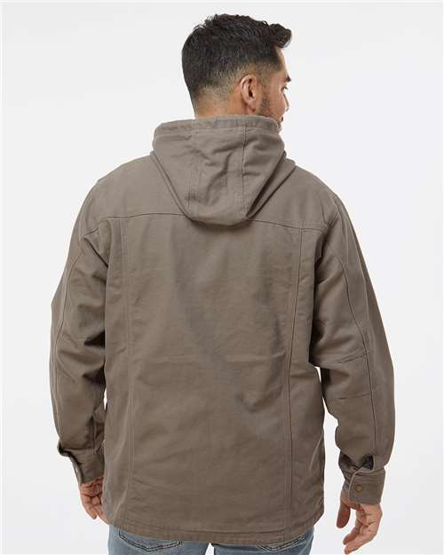 DRI DUCK Laredo Boulder Cloth™ Canvas Jacket with Thermal Lining 5090 Custom Embroidered Business Logo