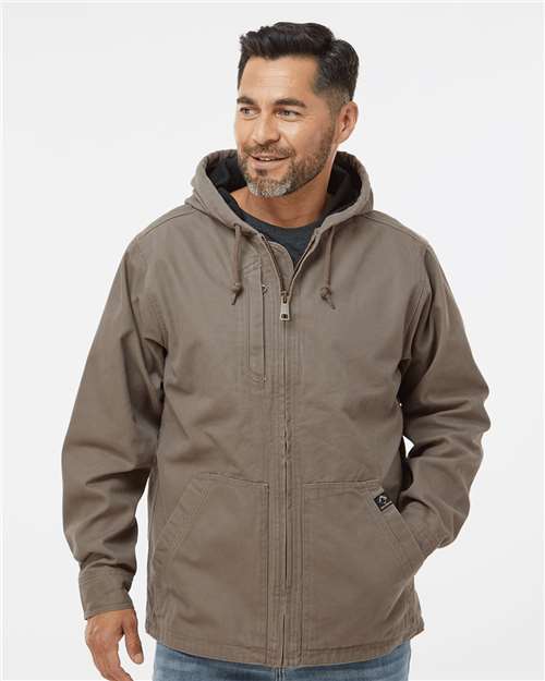 DRI DUCK Laredo Boulder Cloth™ Canvas Jacket with Thermal Lining 5090 Custom Embroidered Business Logo