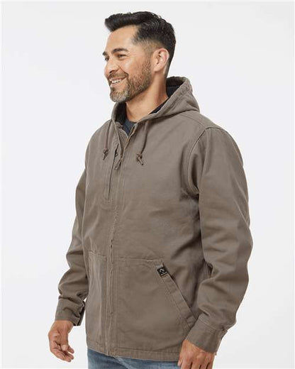 DRI DUCK Laredo Boulder Cloth™ Canvas Jacket with Thermal Lining 5090 Custom Embroidered Business Logo