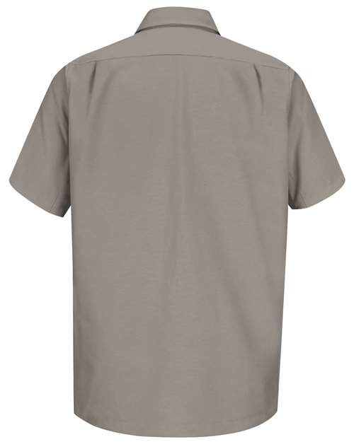 Custom EmbroideredDickies Men's Tall Short Sleeve Work Shirt 2787 Silver