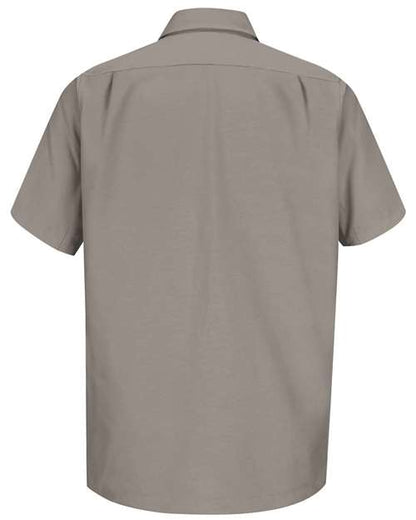 Custom EmbroideredDickies Men's Tall Short Sleeve Work Shirt 2787 Silver