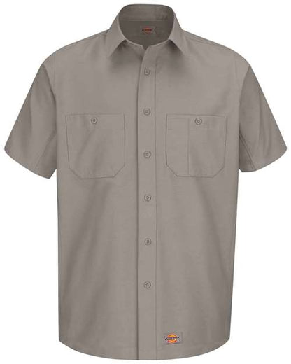 Dickies Short Sleeve Work Shirt - Tall Sizes WS20T Custom Embroidered Business Logo