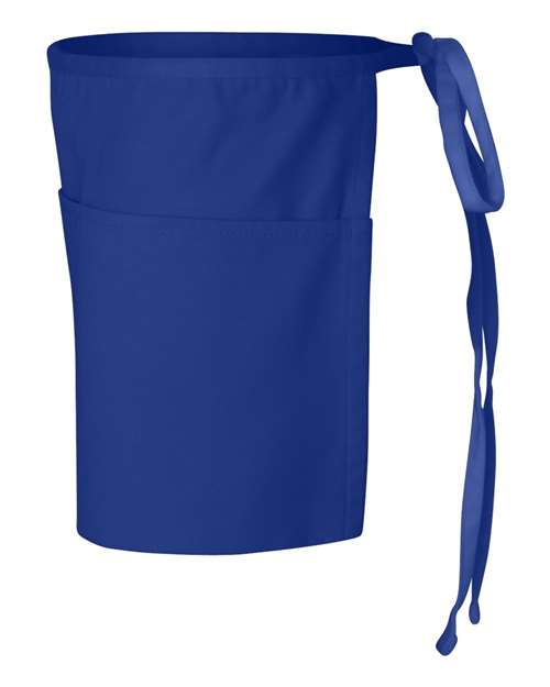 Q-Tees Waist Apron with Pockets Q2115 Custom Embroidered Business Logo