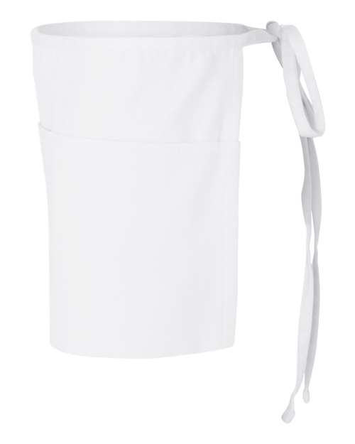 Q-Tees Waist Apron with Pockets Q2115 Custom Embroidered Business Logo