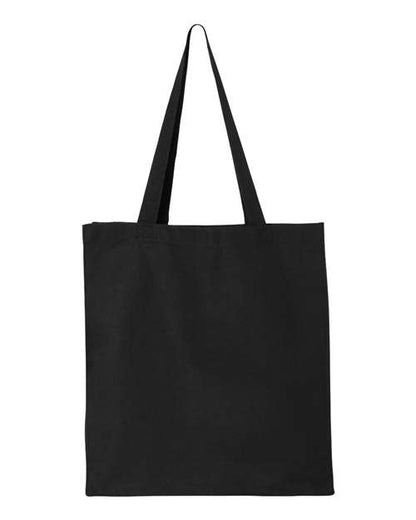 Q-Tees Non-Woven Gusset Bottom Tote Q1251 Custom Embroidered Business Logo