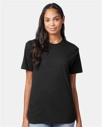 Hanes Perfect-T Triblend T-Shirt 42TB Solid Black Triblend
