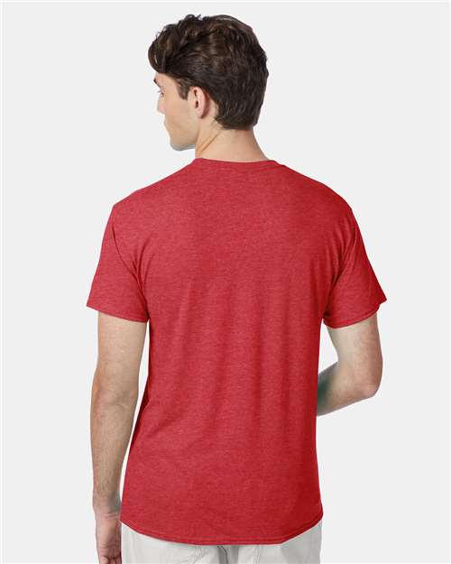 Hanes Perfect-T Triblend T-Shirt 42TB Red Triblend
