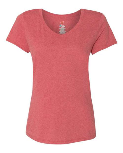 Hanes Perfect-T Women’s Triblend V-Neck T-Shirt 42VT