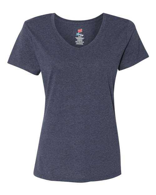 Hanes Perfect-T Women’s Triblend V-Neck T-Shirt 42VT