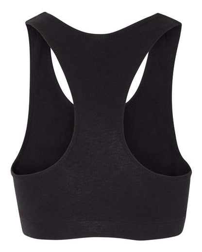 Custom EmbroideredBoxercraft Women’s Support Your Team Sports Bra 4444 Black