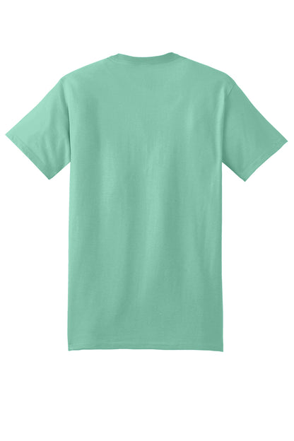 Hanes Beefy-T - 100% Cotton T-Shirt.  5180 Clean Mint