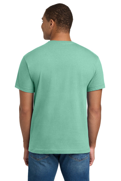 Custom Embroidered Hanes Beefy-T - 100% Cotton T-Shirt.  5180,Clean Mint