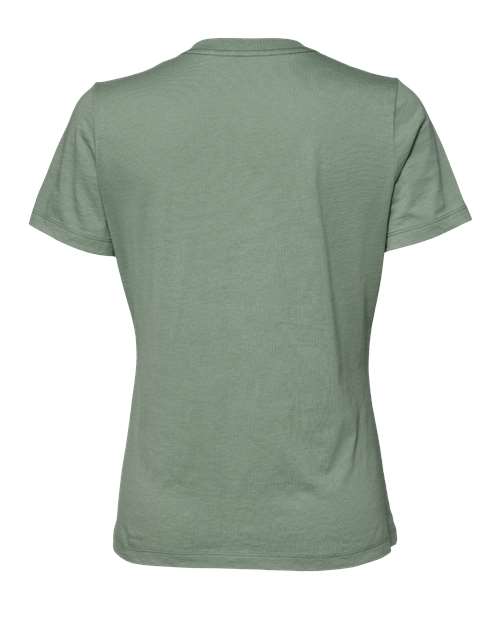 BELLA + CANVAS Women’s Relaxed Jersey Tee 6400 Custom Embroidered Business Logo