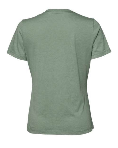 BELLA + CANVAS Women’s Relaxed Jersey Tee 6400 Custom Embroidered Business Logo