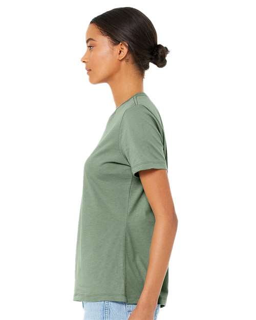 BELLA + CANVAS Women’s Relaxed Jersey Tee 6400 Custom Embroidered Business Logo