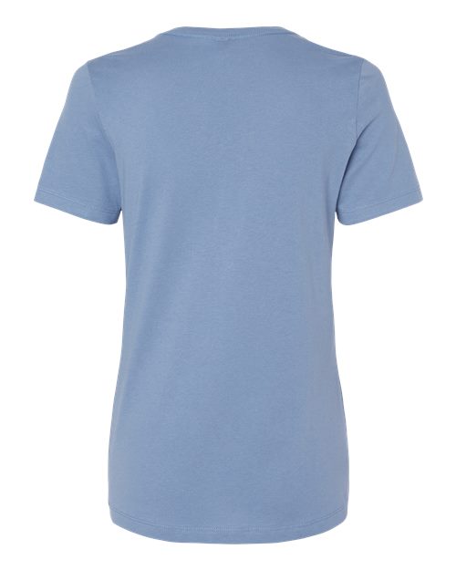 BELLA + CANVAS Women’s Relaxed Jersey Tee 6400 Custom Embroidered Business Logo