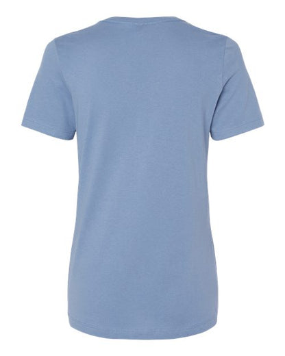 BELLA + CANVAS Women’s Relaxed Jersey Tee 6400 Custom Embroidered Business Logo