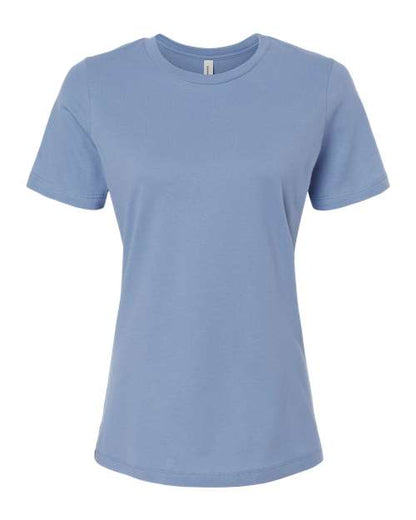 BELLA + CANVAS Women’s Relaxed Jersey Tee 6400 Custom Embroidered Business Logo