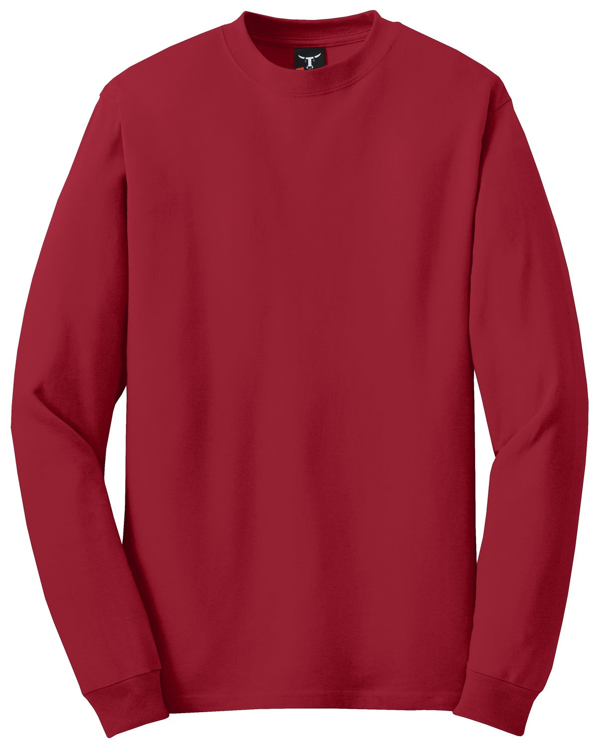 Hanes Beefy-T -  100% Cotton Long Sleeve T-Shirt.  5186