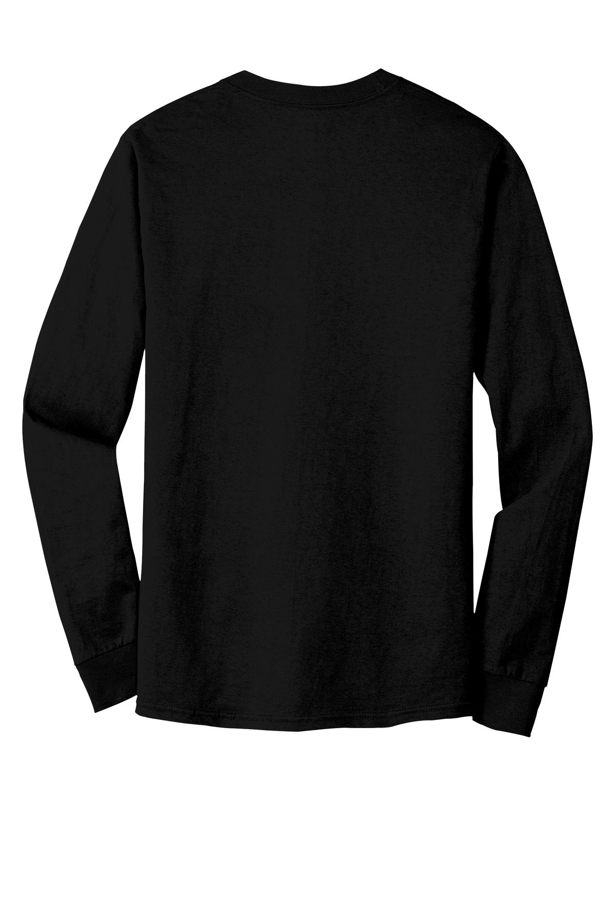 Hanes Beefy-T -  100% Cotton Long Sleeve T-Shirt.  5186