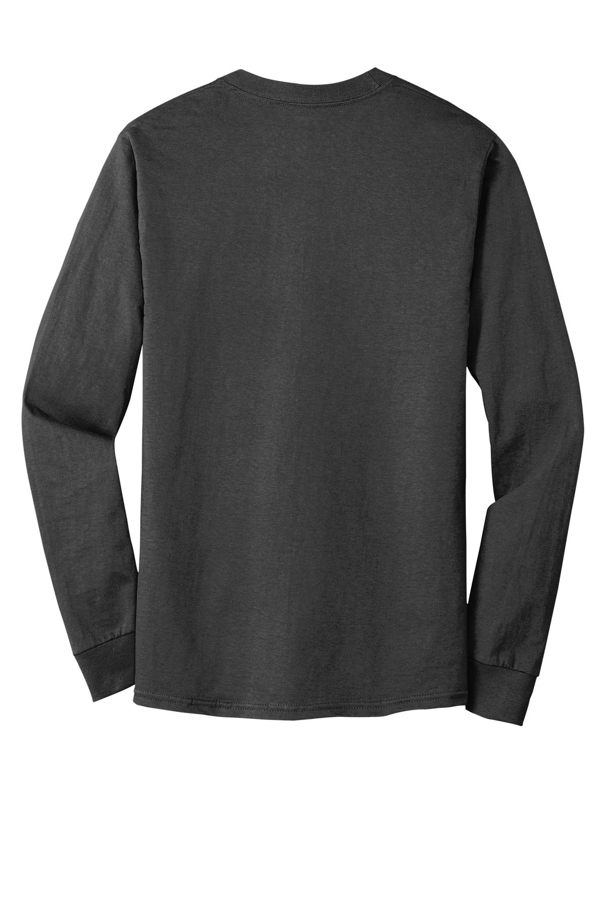 Hanes Beefy-T -  100% Cotton Long Sleeve T-Shirt.  5186