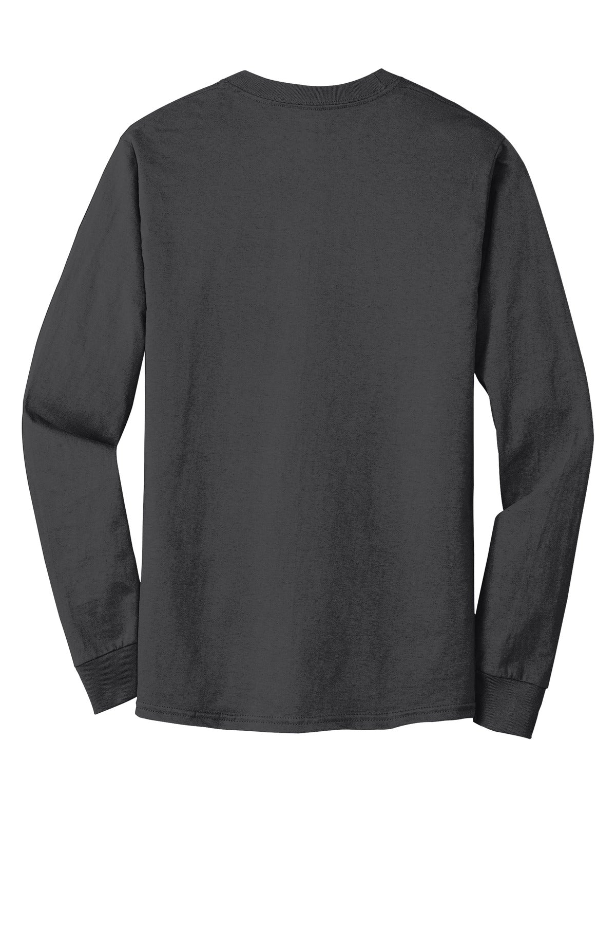 Hanes Beefy-T -  100% Cotton Long Sleeve T-Shirt.  5186