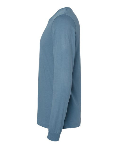 BELLA + CANVAS Jersey Long Sleeve Tee 3501 Steel Blue