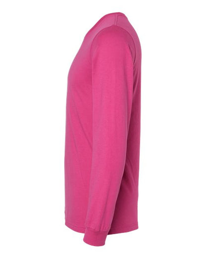 BELLA + CANVAS Jersey Long Sleeve Tee 3501 Berry