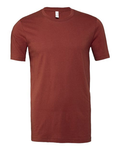 BELLA + CANVAS Jersey Tee 3001 Rust