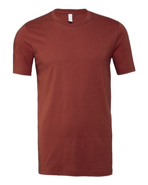 BELLA + CANVAS Jersey Tee 3001 Rust