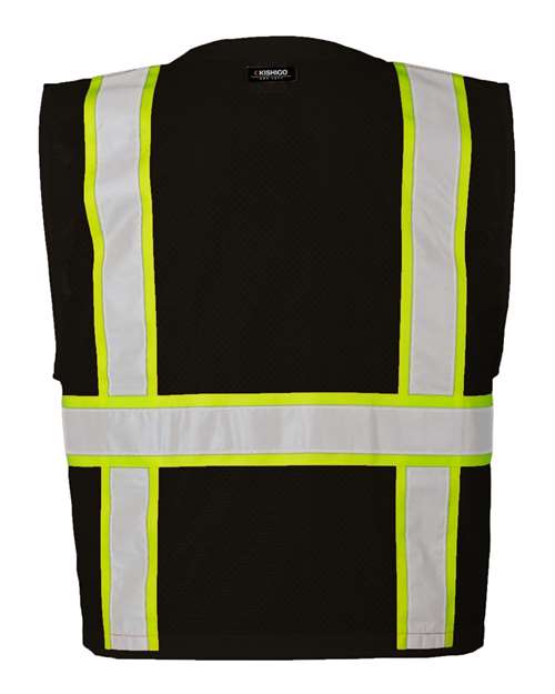 Kishigo EV Series® Enhanced Visibility Multi-Pocket Mesh Vest B100-111