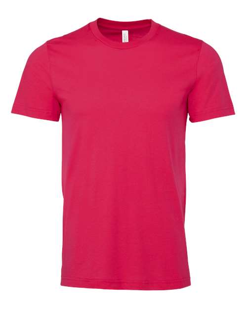 BELLA + CANVAS Jersey Tee 3001 Fuchsia
